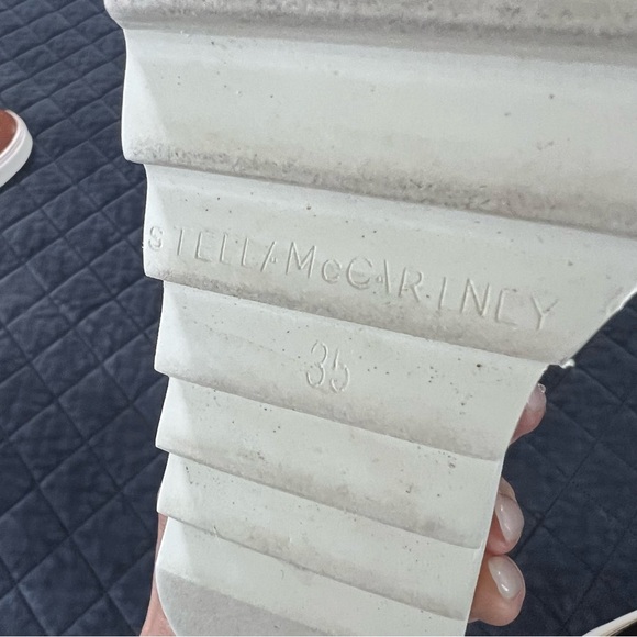 Stella McCartney Elyse Shoes Womens 5 35 Star Platform Bronze Metallic - Picture 6 of 15